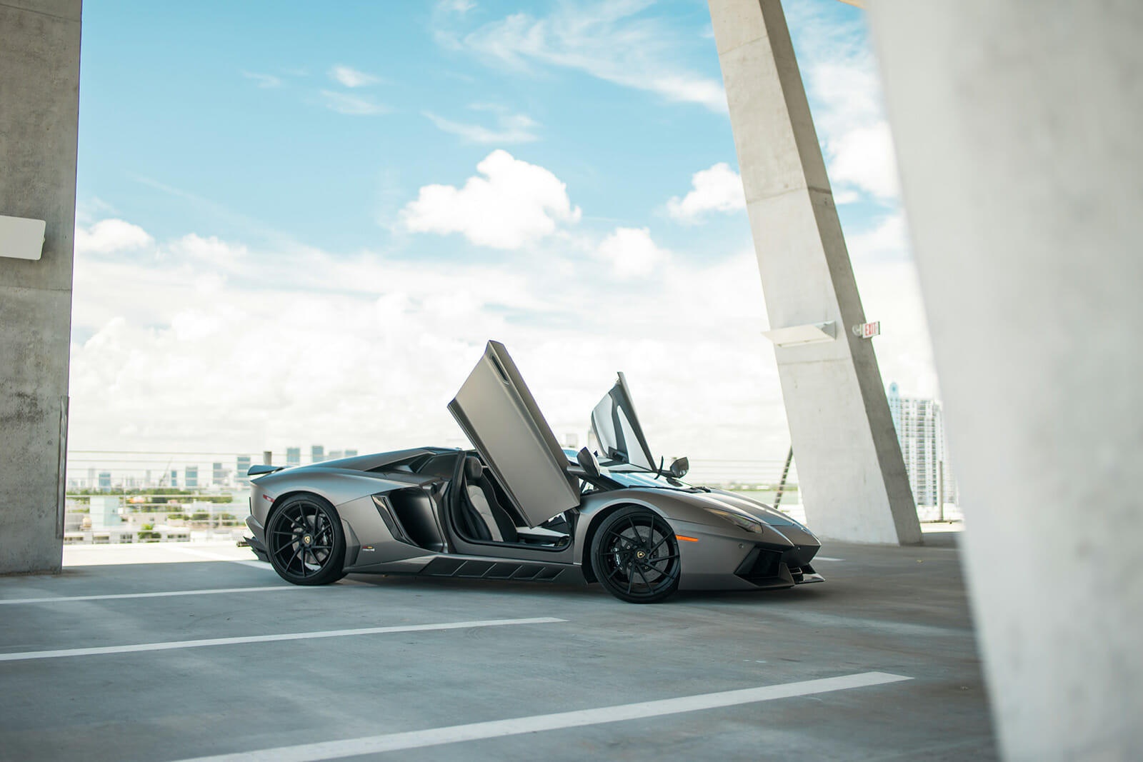 Exotic car delivered to your Miami villa